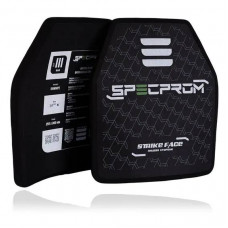 Поліетиленова бронеплита SPECPROM S-Line 3-го класу. Вага 1,4 кг. Розмір 25 на 30 см.